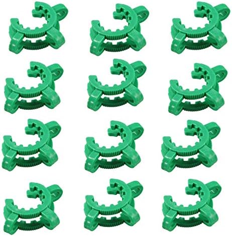 YOKIVE 5 Pcs Joint Clip Plastique Laboratoire - Fixation Verre 24/25mm 24/40mm (Bleu)