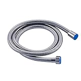 Senlesen 59'' Handheld Shower Hose Brushed Nickel Stainless Steel