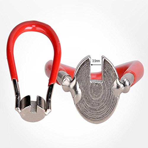 Oceaneshop Bicycle Cycling Bike Spoke Wrench 14G Wheel Rim Nipple Key Spanner Repair Fix Tool