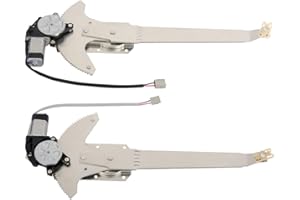 AINTIER Front Left Driver Side+Front Right Passenger Side Power Window Regulators WIth Motor fits For Ford For F-350 1981-1997,For Ford For F-450 Super Duty 1997,For Ford Lobo 1997 741-674 741-754