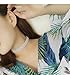3-12Row Thick Wide Clear Rhinestone Crystal Choker Necklace for Women Set of 3
