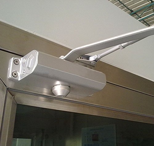 Modrine Automatic Door Closer Heavy Duty for Commercial and Residential Use Grade 1 Aluminum Alloy Door Close, for Larger Door Weight 176-242lbs