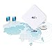 (Updated) 4G LTE Antenna TS9, Aigital 35dBi Dual Mimo TS9 Antenna GSM/3G High Gain Antenna Signal Booster with 6ft Cable Outdoor Antenna Mount for Huawei Netgear Vodafone Mobile Hotspot Router etc