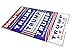 Trump For President Donald Bumper Stickers - Variety 10 Pack (2016 Designs)