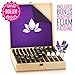 Essential Oil Wooden Box - Storage Case Protects 87 Bottles & Roller Balls. Large Organizer Includes Removable Foam Padding and EO Labels. Keep Your Oils Safe & Protected.