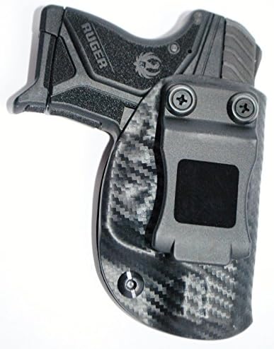 Black Jacket Holster IWB KYDEX Holster: fits Ruger LCP II (2) (Carbon Fiber Black - Right Hand)