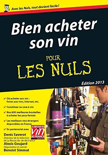 bien acheter son vin megapoche pour les nuls by (Paperback)