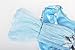 Cinderella Crystal Princess Party Costume Dress with Accessories (5-6)