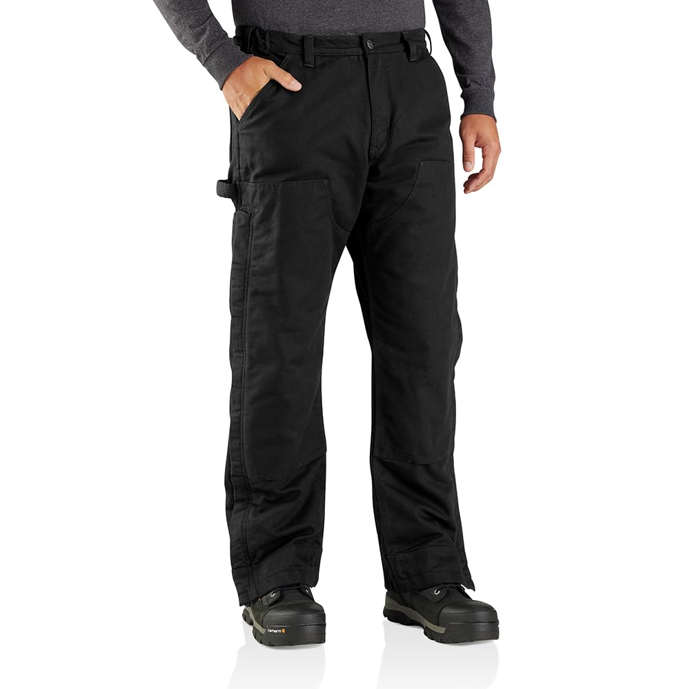 Photo 1 of Loose Fit Washed Duck Insulated Pant Black
