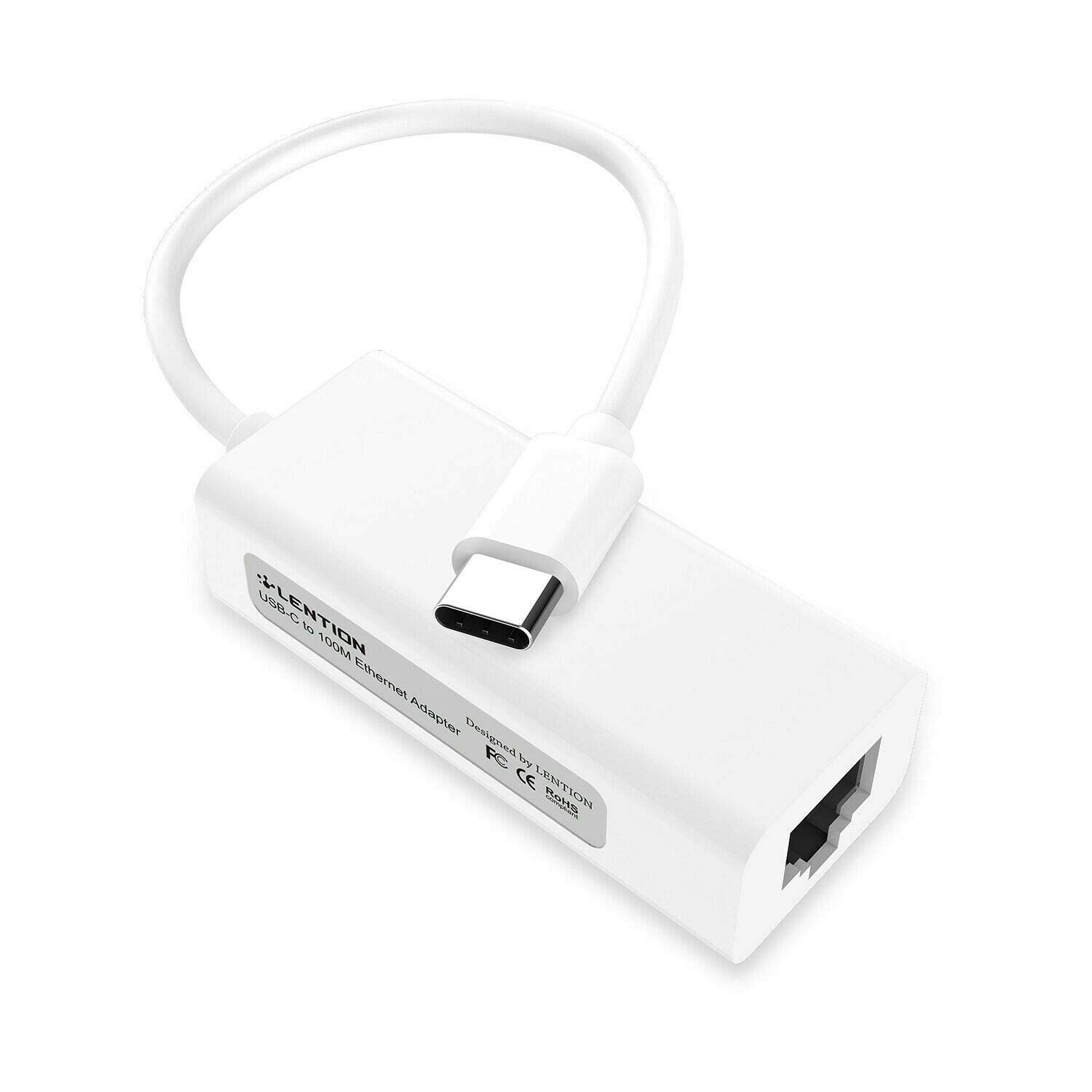 Multibao USB-C/TYPE-C to ETHERNET LAN internet Cable Adapter RJ45 MACbook & TypeC Devices