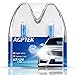 AGPTEK H7 100W Halogen Headlight Bulb, Super Bright Fog Light for Car Motorcycle, 2 Pack