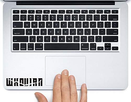 Whovian Crack in The Wall Doctor Who Printed Trackpad Clear Vinyl Decal Sticker Compatible with Apple MacBook Pro Air 11" 12" 13" 15" All Years Laptop Keyboard (New 13” MacBook Pro)