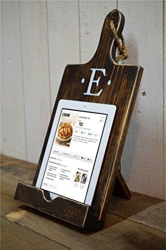 Wood Tablet Cookbook Holder With Stand