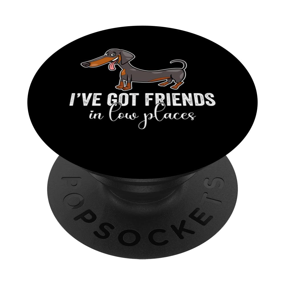 Lovely dog holder dog lover dog mom friends in low places PopSockets Swappable PopGrip