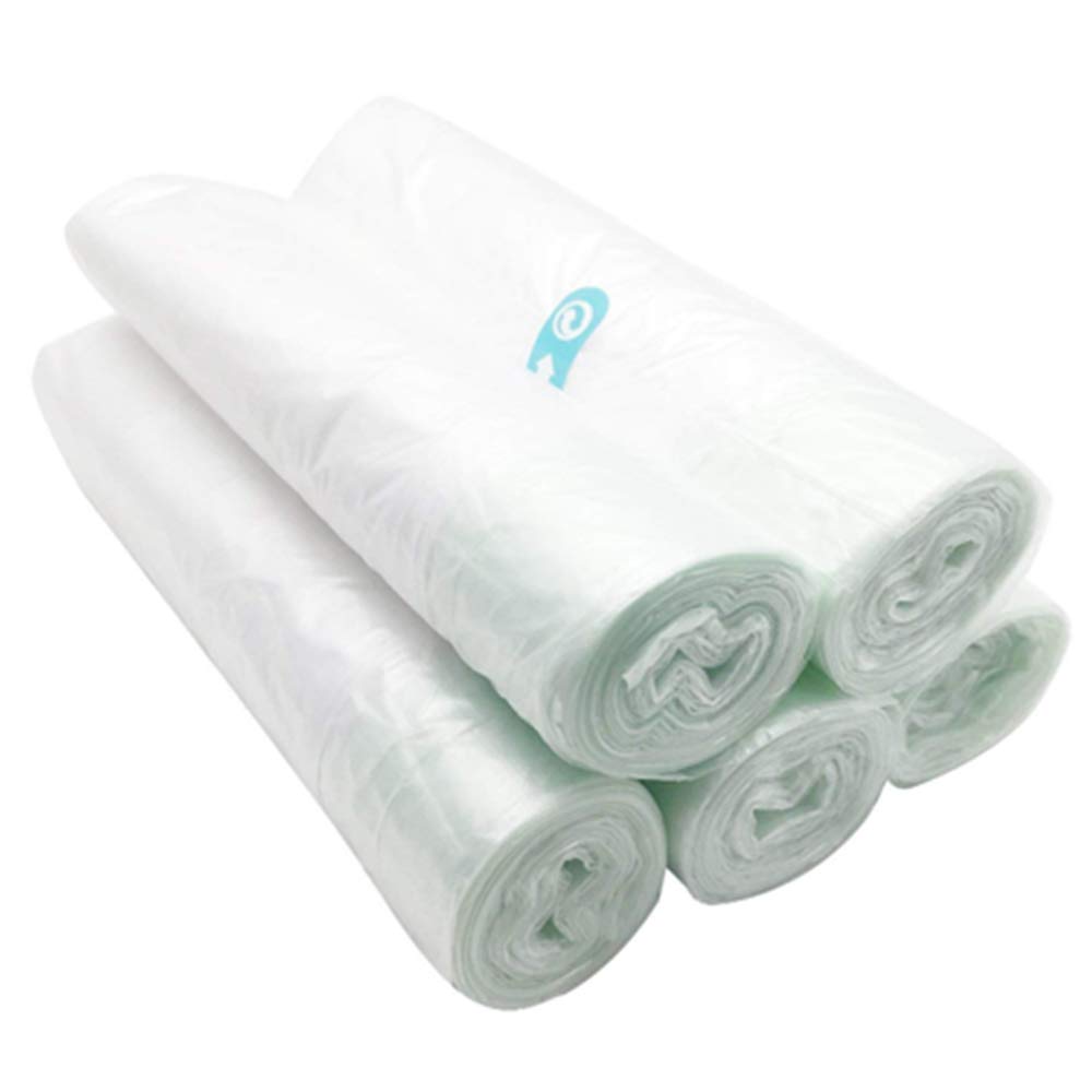 50Pcs Potty Liners&Toilet Seat Liner with Drawstring Disposable Travel Potty Liners Universal Potty Seat Bag Perfect for Toddlers Potty Training and Great for Kids and Adults