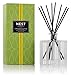 NEST New York Reed Diffuser, Lemongrass & Ginger - 5.9 fl oz - Fragrance for Up to 90 Days - Reusable, Refillable Glass Holder - Includes 8 All-Natural Reed Sticks - Flame Free