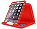 roocase iPad Air 2 Case - Executive Portfolio iPad Air 2 2014 Genuine Leather Case Cover, Red