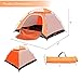 iCorer Backpacking Tent, Waterproof Lightweight 2-3 Person Family Camping Tent, 78.7