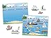 Melissa & Doug Reusable Sticker Pads Set - Face It!, My Town, and Vehicles
