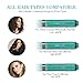 Entil Hair Straightener Flat Iron with 1 Inch Ionic Ceramic Titanium Plates Upgraded Professional Salon Tool Adjustable Temperature Fast Heating Upthumb 1
