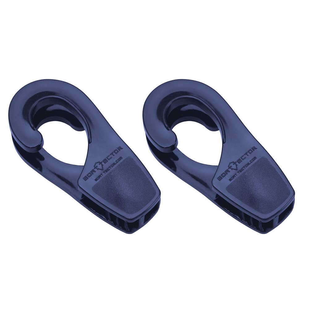 Photo 1 of Extreme Max 3005.5029 BoatTector Boat Rail Fender Hangers, Value 2-Pack - 1", Blue