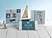 Carter's Blue Nautical Slim Bound Photo Album for Baby Boys, Holds 160 Photos, 40 Pages