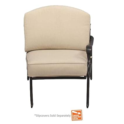 Amazon Com Edington Right Arm Patio Sectional Chair With Bare