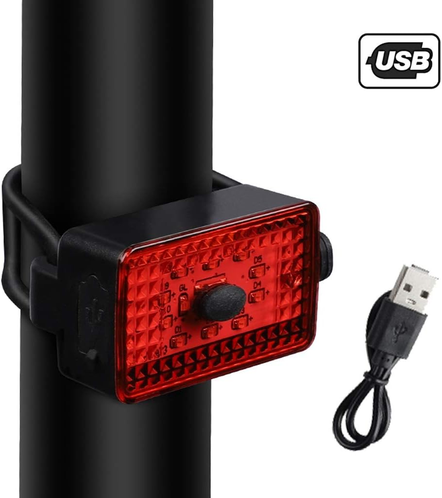 Luce Posteriore Smart Per Bici Con Sensore Freno E Ricarica USB-C