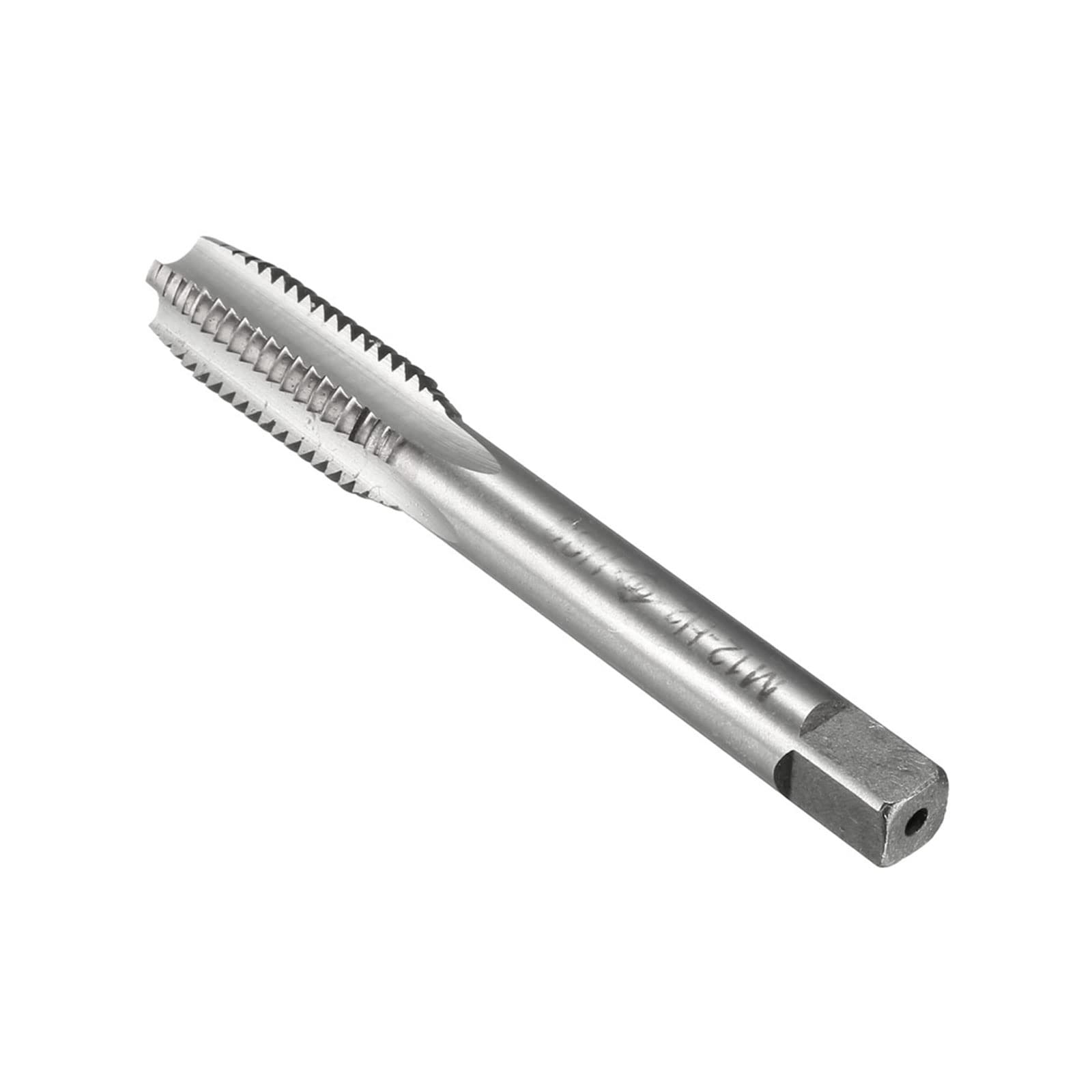 CoCud Thread Milling Taps, Metric M12 x 1.75 Thread H2, High Speed Steel Machine 4 Straight Flutes Screw Threading Tool - (Applications: for Tapping Drilling Machine), 1-Piece