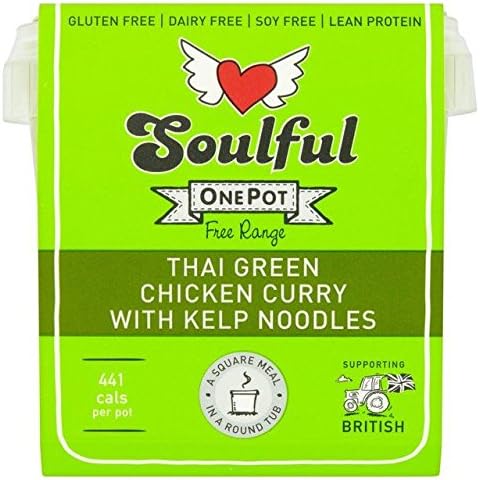 Soulful Thai Green Chicken Curry with Kelp Noodles - 380g (0.84lbs)