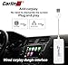 Wired Carplay USB Dongle,Android Auto, Mirroring,Smartphone Link Receiver for The Vihecle with Android System carplay Upgrade/USB Connect/SIRI Voice Control/Google and Waze maps