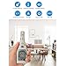 TOPONE Digital Humidity and Temperature Meter Portable Thermometer Hygrometer Monitor with Tripod Thread, Hand-held LCD Backlight for Indoor and Outdoor 9V Battery Included