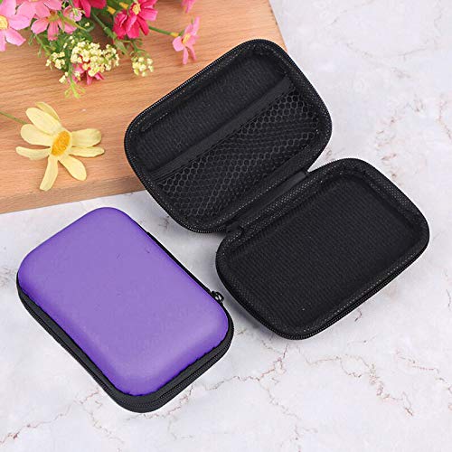 Premium Quality Compact Digital Hard Camera Case hard case with foam Cover Bag Box Compatible for Sony, Cannon, Samsung, Fujifilm, Olympus, Panasonic, Kodak, Casio, Nikon Camera (Purple) — image 1