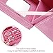 Exact Design 3-Tiered Removable Jewelry Box/Makeup Organizer/Storage with Mirror Pink