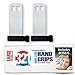321 STRONG Premium Leather Hand Grips for Gymnastics and Crossfit - Small, Medium or Large