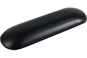 TANG SONG 15.7" 1PC Sponge Manicure Hand Rest Pillow Nail Stand Hand Holder Nail Table Manicure Armrest Cushion (Black)