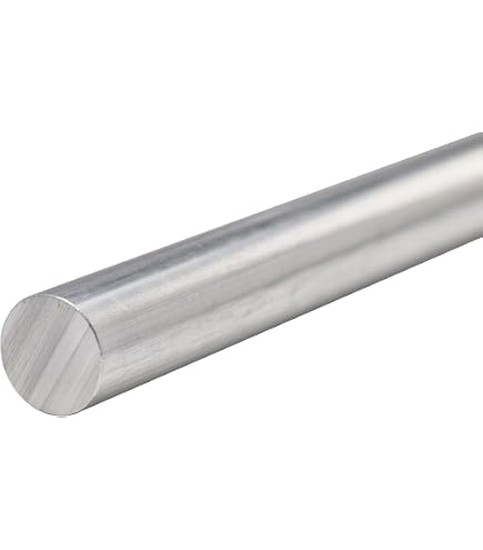 2 Pieces 3/8 ALUMINUM 6061 ROUND ROD 60 long T6511 Solid Lathe Bar