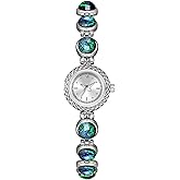 ADSBIAOYE Women's Watches Luxury Vintage Crystal Diamond Bracelet Watch Ladies Fashion Dress Quartz Wrist Watch Stainless Steel Waterproof Gift Watch