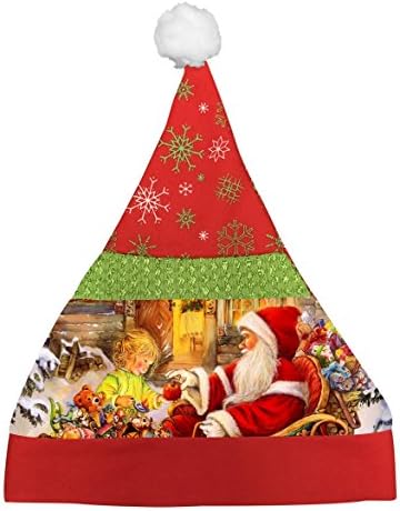 LZQ3SDM New Unique Cartoon Xmas Day Hat Custom With Santa Toy Adult Gift Party