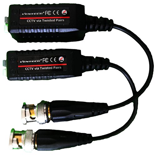 (36 Pair) VENTECH Video Balun cable HD Transceiver Pair Gold Plated BNC and Push Button terminal (NEW MODEL) extra - Thumbnail 2