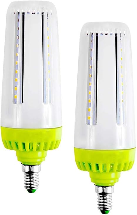 Led Mais Birnen Grun Aluminium 20w Super Bright Led Gluhbirnen 360 Abstrahlwinkel Led Mais Gluhbirne Fur Grossflachige Beleuchtung Garage Warehouse Werkstatt Buro Veranda 2 Pack E14 Cool Light Amazon De Beleuchtung