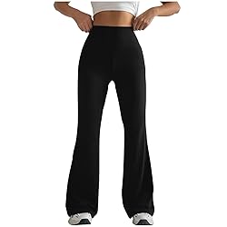 Flare Sweatpants Women,Yoga Pants With