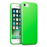 iPhone 7 Case, Terrapin iPhone 7 Cover - TPU Gel - Slim Design - Durable Shock Absorbing - Back Protector - Solid Green