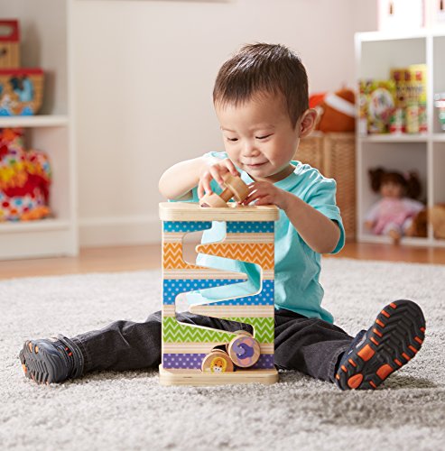 Melissa & Doug Safari Zig-Zag Tower Early Development Toy