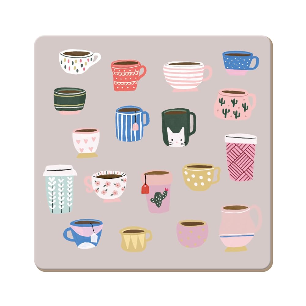 Graphic Workshop Funny Cork Coasters | Mugs, Colourful