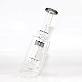 Precision Grooved Bottom Connection Hand-Blown Aesthetic Glasswork glass bottle