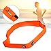 Chest Strap, Sport Wireless Heart Rate Monitor Adjustable Chest Belt Band for Polar Wahoo Garmin - Orange