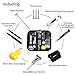 Watch Repair Tool Kit, Professional Spring Bar Tool Set Watch Band Link Pin Tool Set, Watch Battery Replacement Tool with Carrying Bag