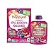 Happy Kid Organics Apple, Blueberry & Pomegranate, 3.17 Ounce Pouch (Pack of 16) Organic Kid Snack, Resealable, No Added Sugar (Packaging May Vary)