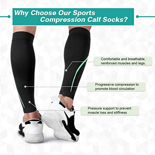 blood circulation calf muscle compression socks